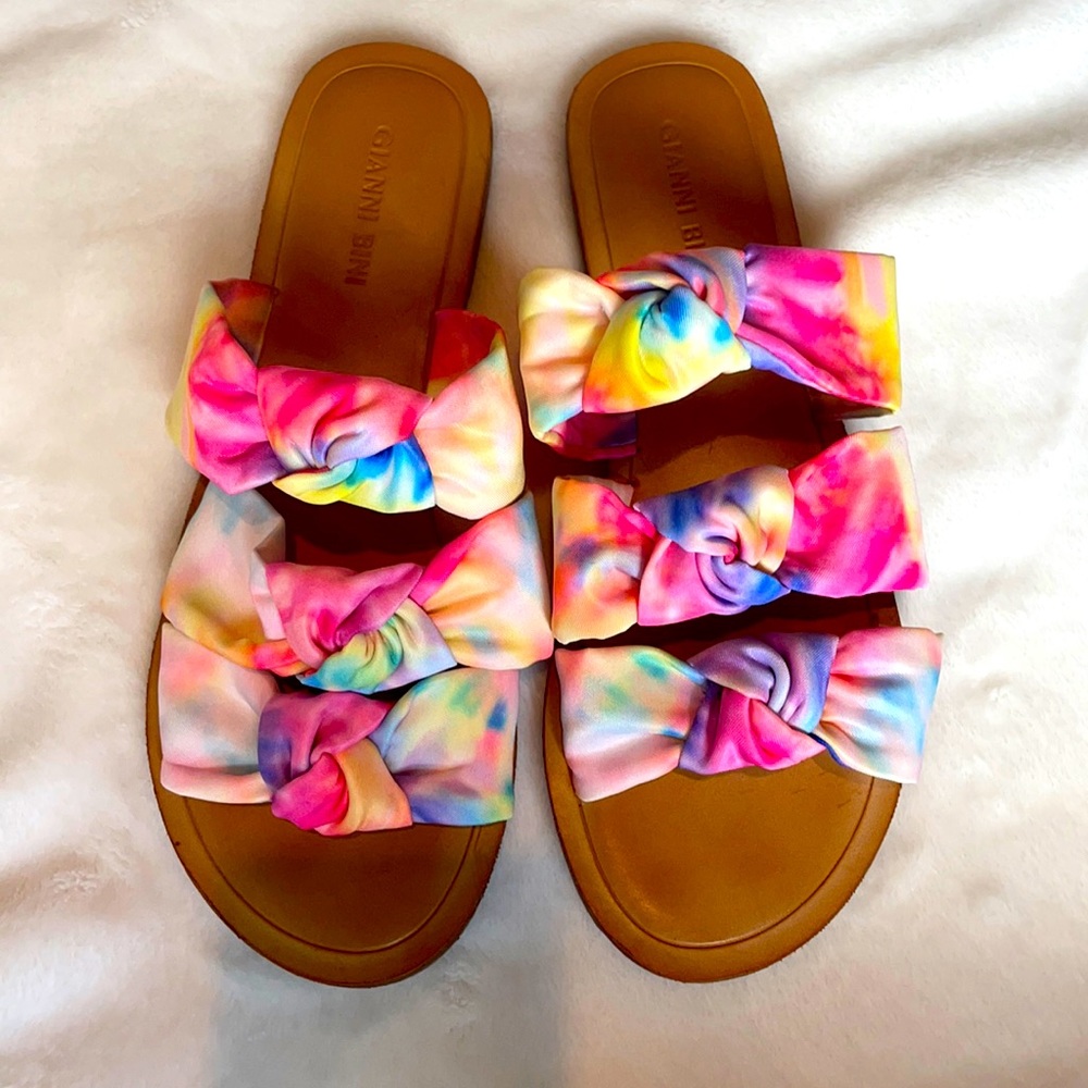 Tie Dye Sandals